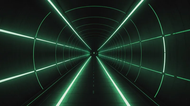 Radio mesh network propagation visualization in underground tunnel environment